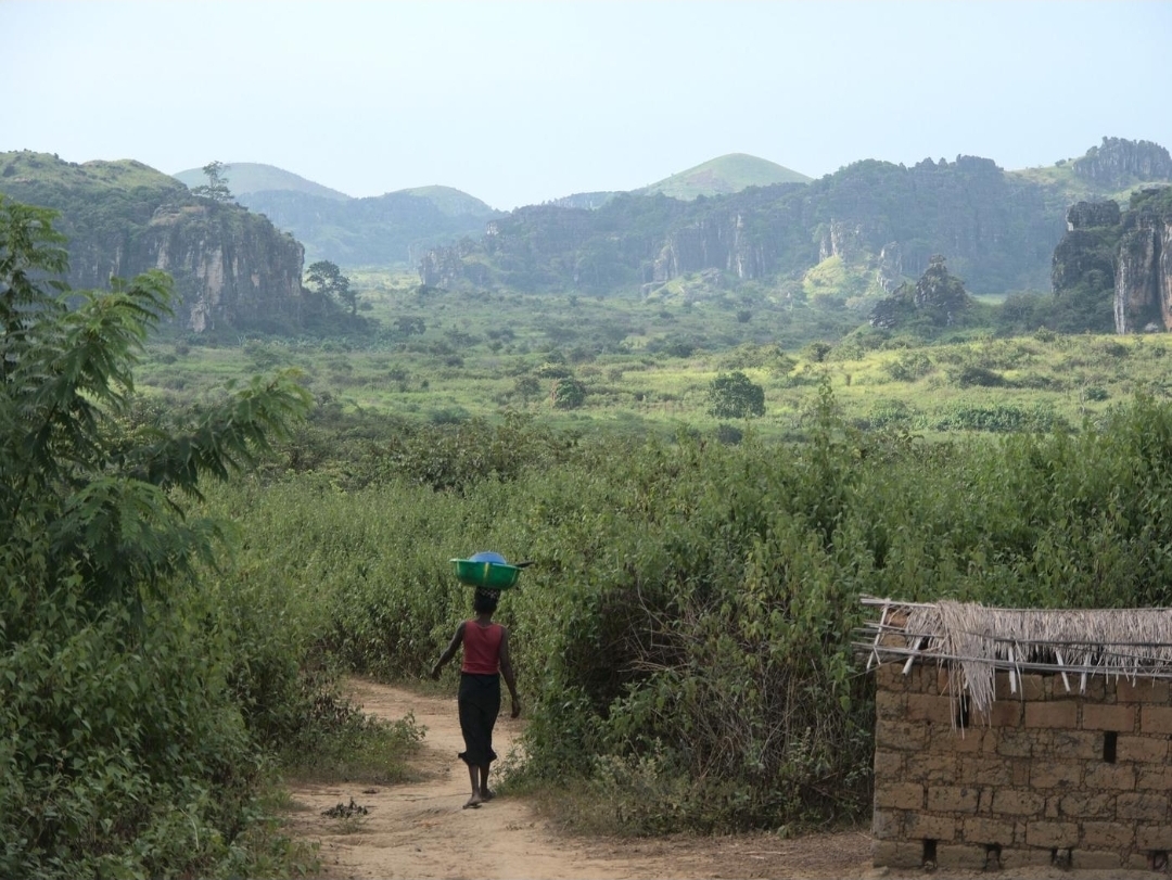 Lovo Massif cultural landscape and a nearby local settlement