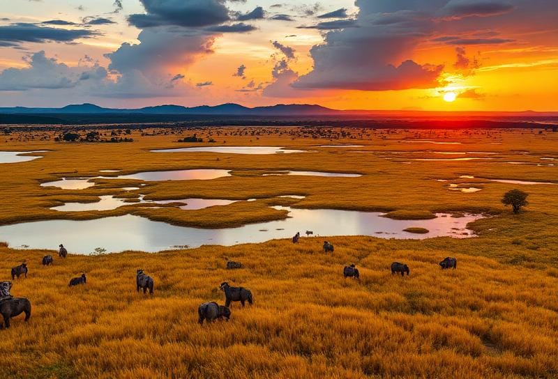 Upemba Wetlands & Lake Safari