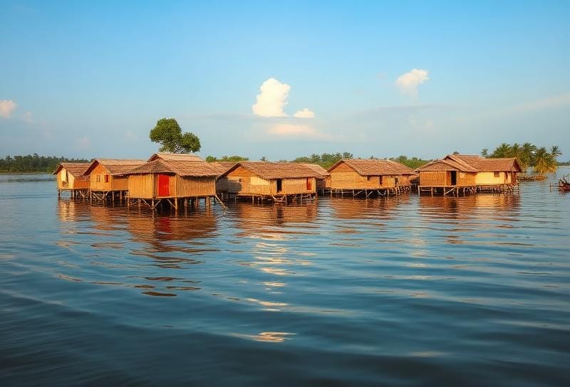 Mai-Ndombe Floating Villages