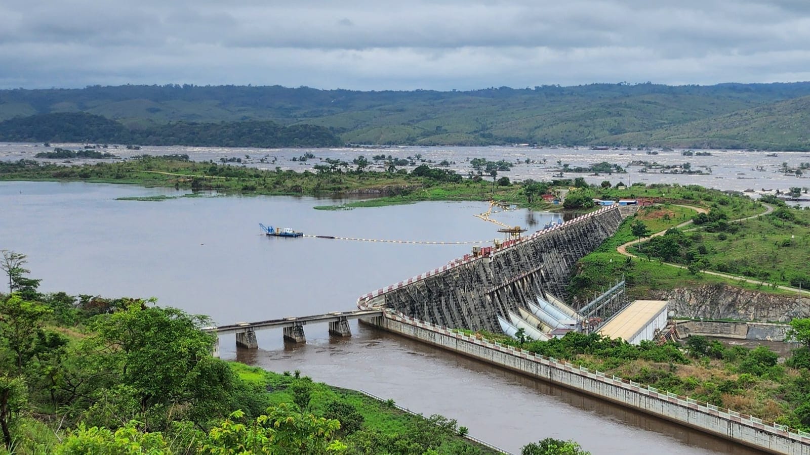 Force Bendera Dam — Energy Heritage destination in Tanganyika Province, DRC