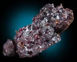 Cuprite crystal specimen