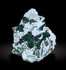 Malachite and chrysocolla mineral specimen