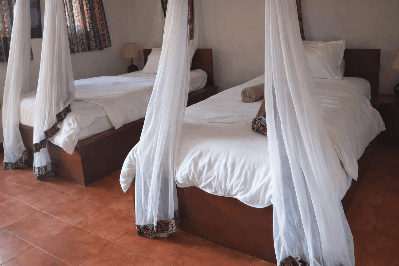 Garamba Lodge bedroom