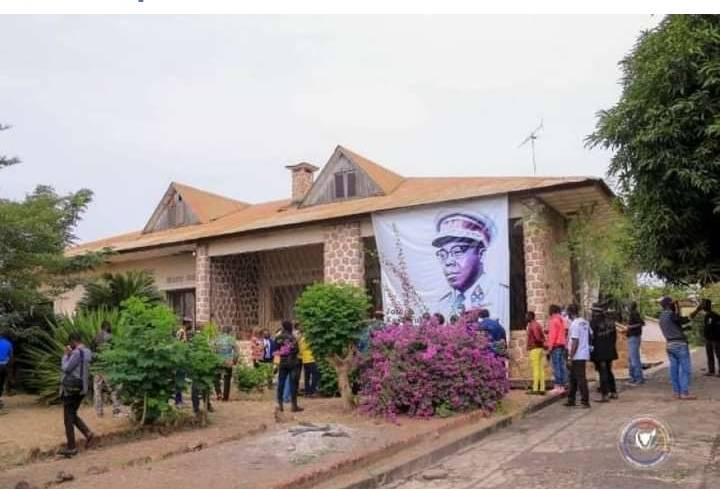 House of Joseph Kasa-Vubu, first President of the Democratic Republic of Congo, in Boma, Central Kongo
