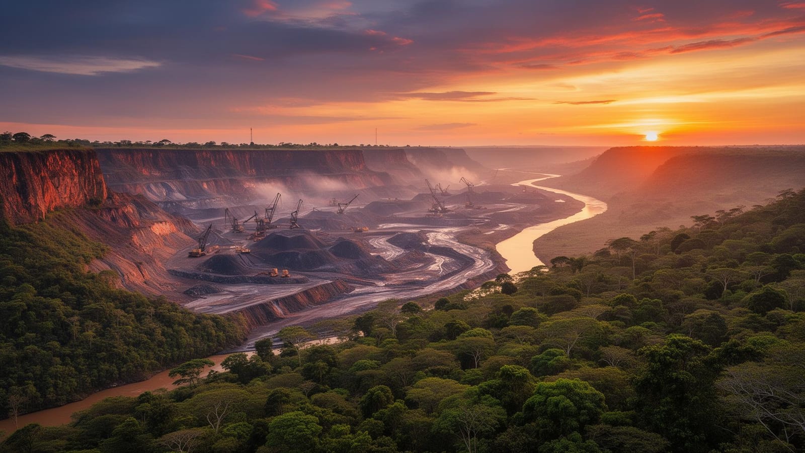 Lualaba landscape