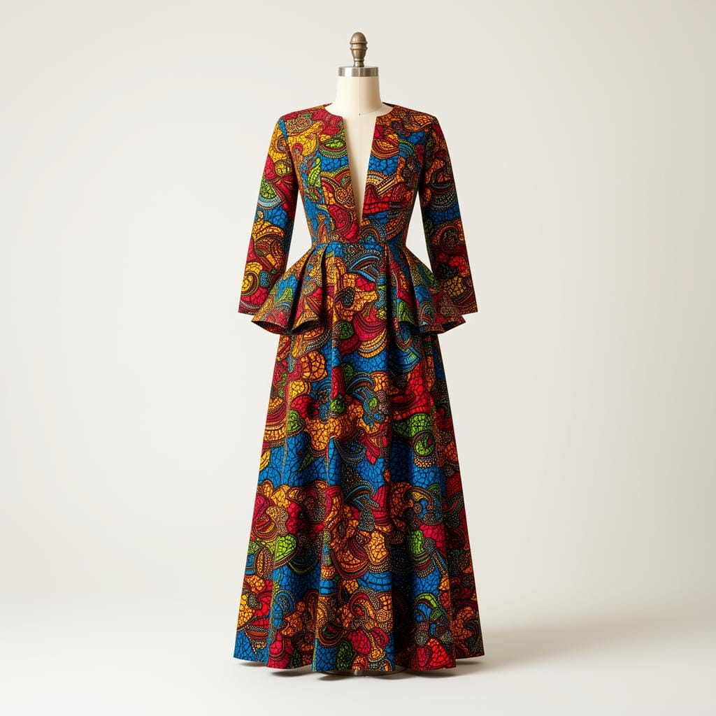 Haute Couture Wax Dress
