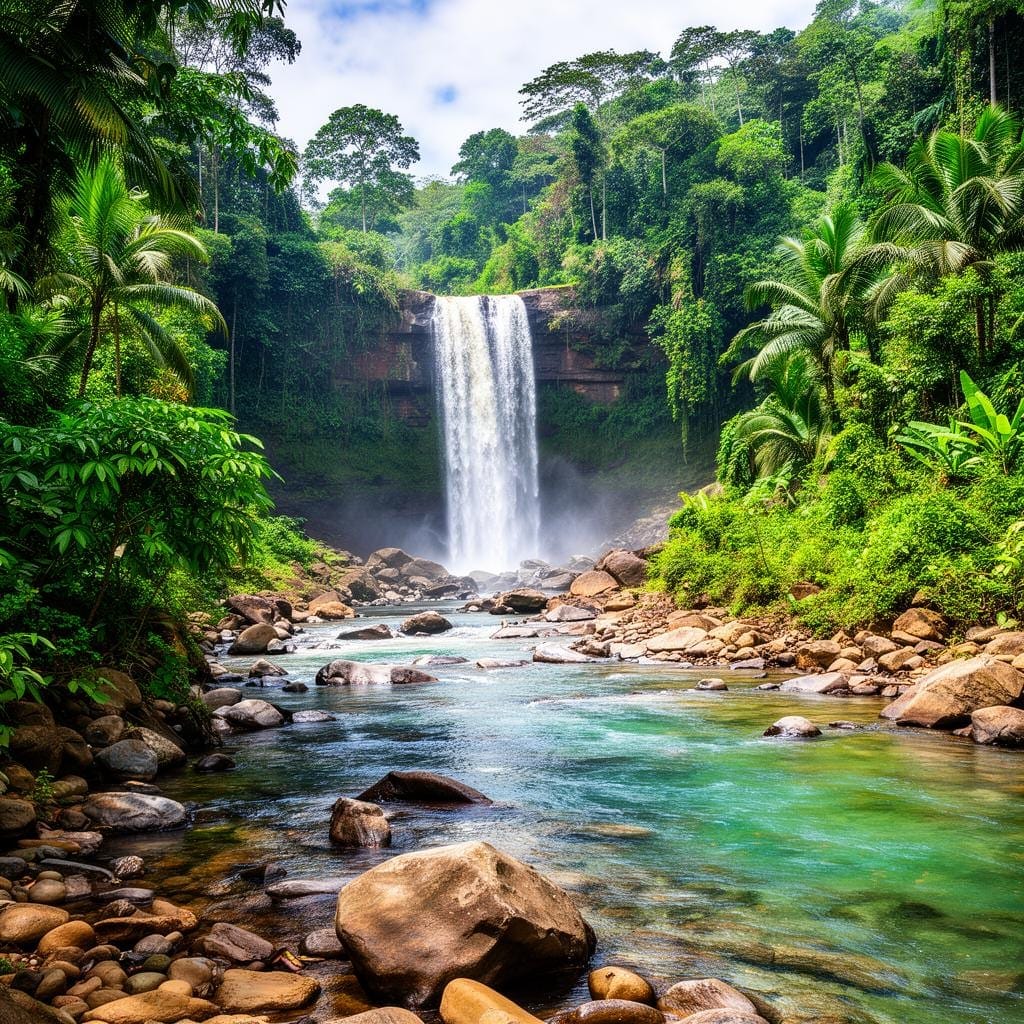 Vampa Waterfall & River – Kimpese, Central Kongo